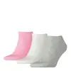 Puma Unısex Sneaker Plaın 3P Beyaz, Pembe, Gri Unisex 3Lü Yüksek Sneaker Çorap