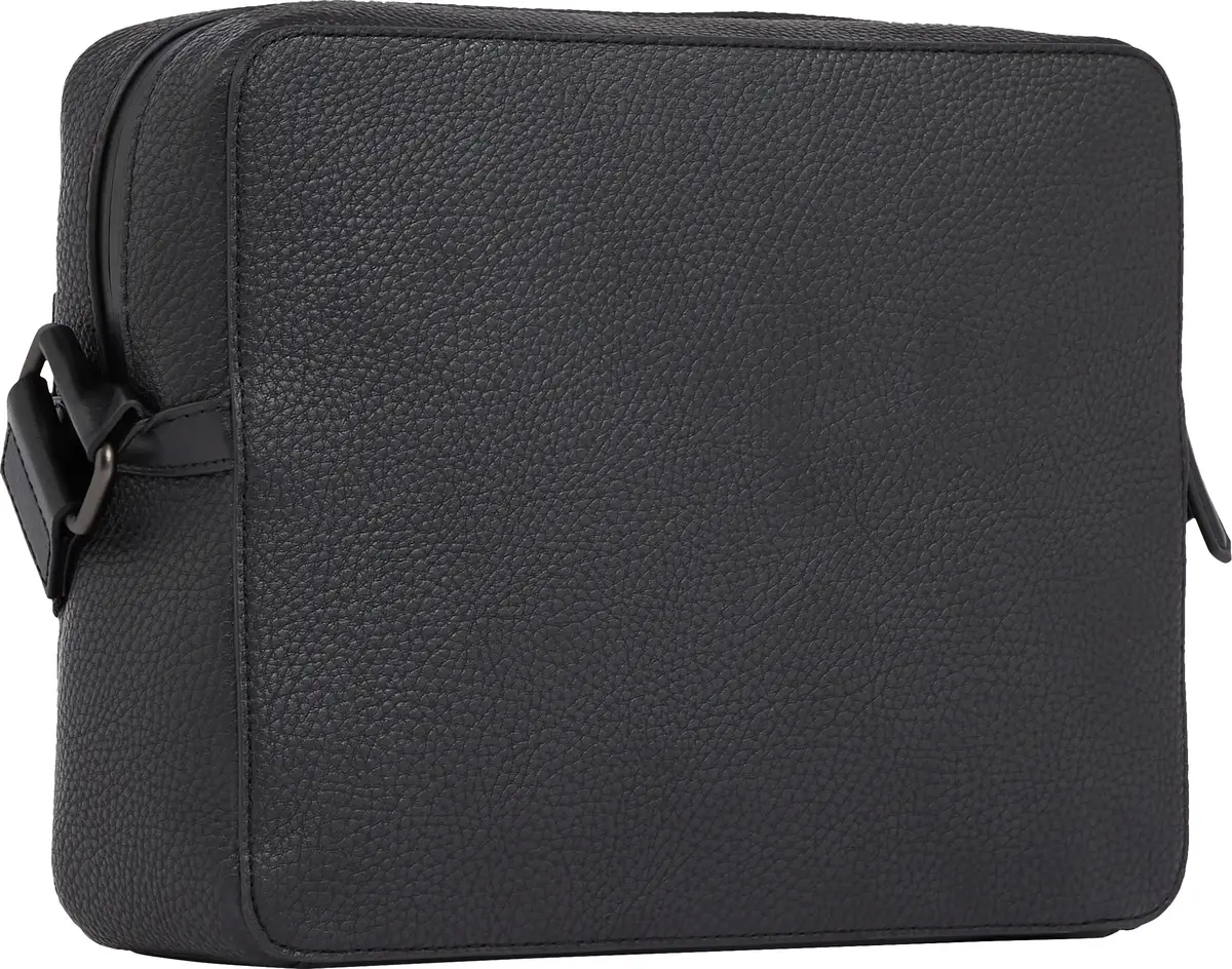 Tommy Hilfiger TH MONOGRAM MINI MES, BDS Siyah Erkek Çanta & Cüzdan