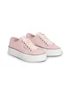 Calvin Klein VULC FLATFORM CTN LO Pembe Kadın Sneaker