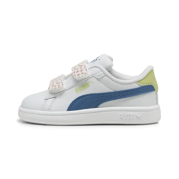 Puma Smash 3.0 Puma FC V Inf Beyaz Bebek/Çocuk Spor Ayakkabı
