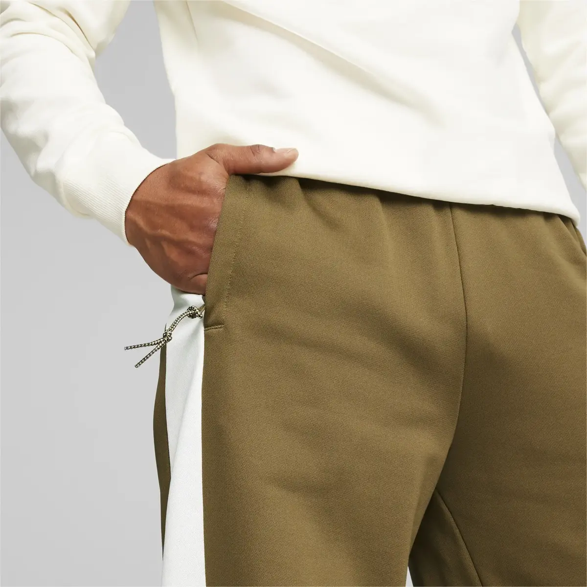 Puma T7 Track Pant Kahverengi Erkek Eşofman Altı