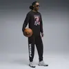 Puma Hoopstel LS Tee Siyah Erkek T-Shirt & Polo