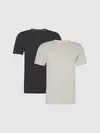 Calvin Klein S/S CREW NECK 2PK Erkek Siyah T-Shirt