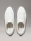 Calvin Klein BOLD VULC FLATF LOW, 01W Beyaz Kadın Spor Ayakkabı & Sneaker