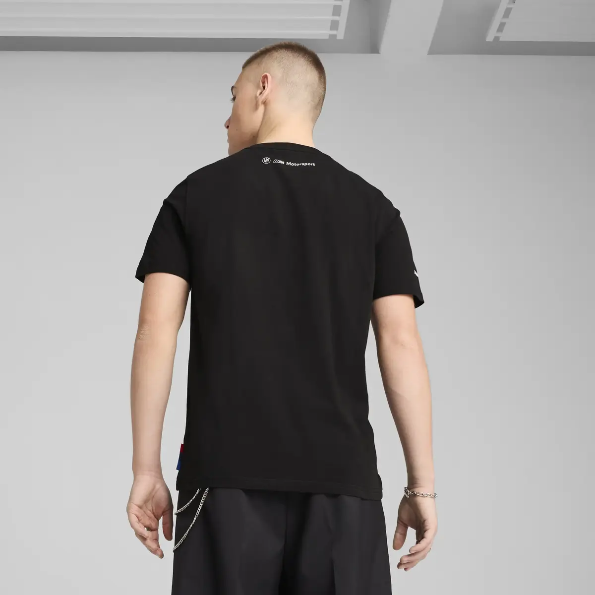 Puma BMW MMS ESS GRAPHIC TEE Siyah Erkek T-Shirt & Polo
