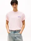Tommy Hilfiger TJM RLX FADED GRAPHI, TH3 Pembe Erkek T-Shirt & Polo
