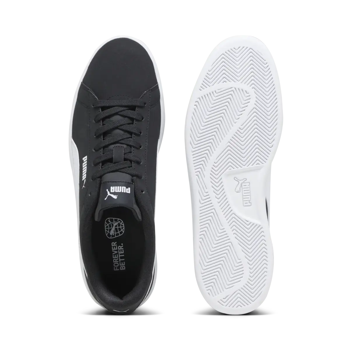 Puma Smash 3.0 Buck Siyah Erkek Spor Ayakkabı & Sneaker
