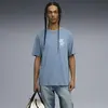 Puma GRAPHIC Card Play Tee Mavi Erkek T-Shirt