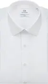 Calvin Klein POPLIN EASY IRON FIT Erkek Beyaz Gömlek