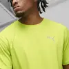 Puma RUN FAVORITES VELOCITY TEE Sarı Erkek T-Shirt