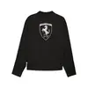 Puma Ferrari Lifestyle Jacket Siyah Erkek Fermuarlı Ceket