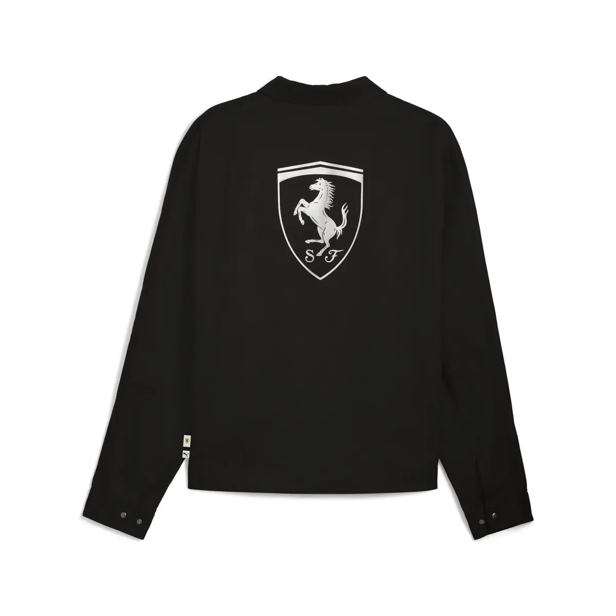 Puma Ferrari Lifestyle Jacket Siyah Erkek Fermuarlı Ceket