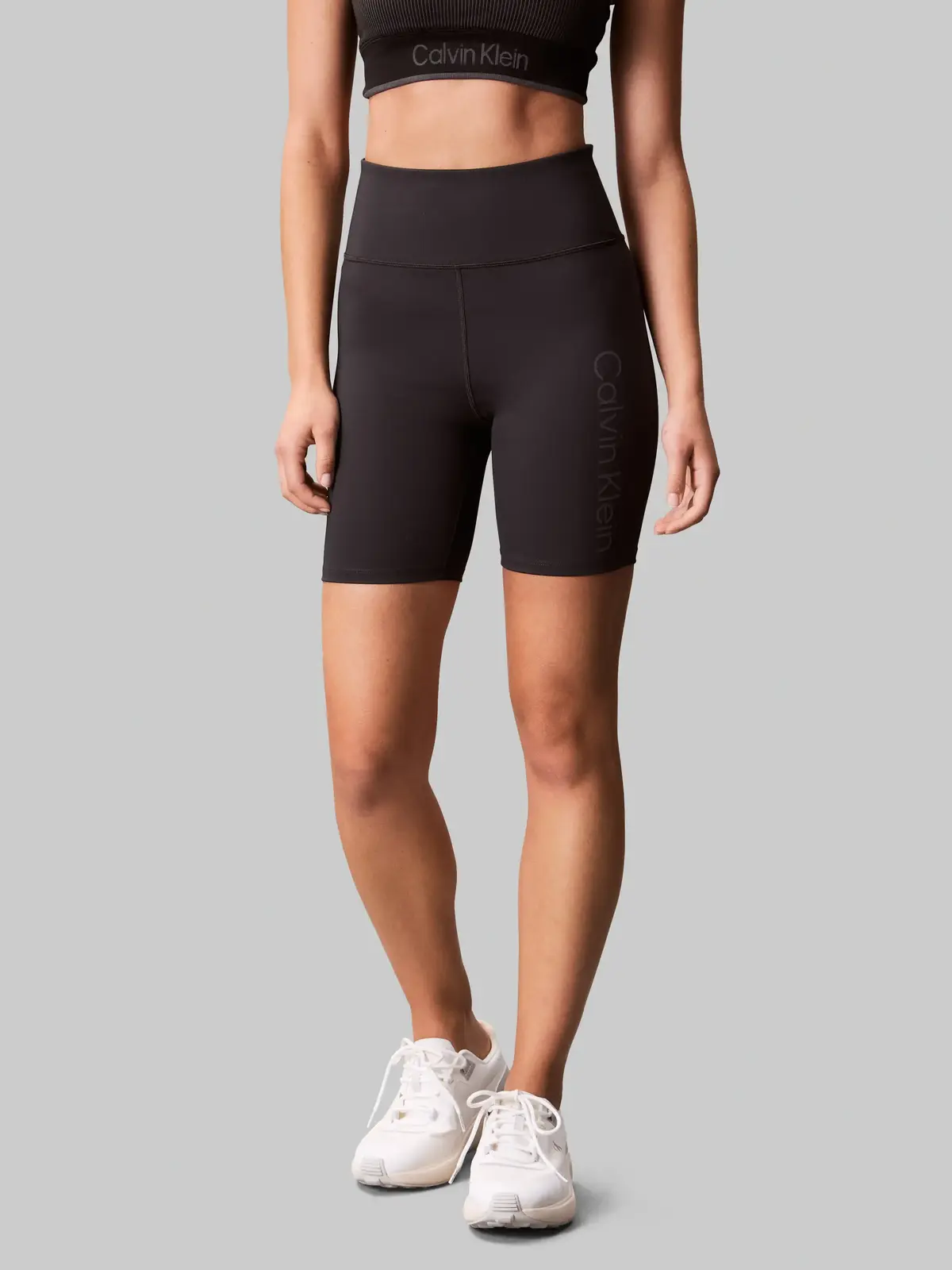 Calvin Klein WO - CYCLING SHORT, UB1 Siyah Kadın Tayt