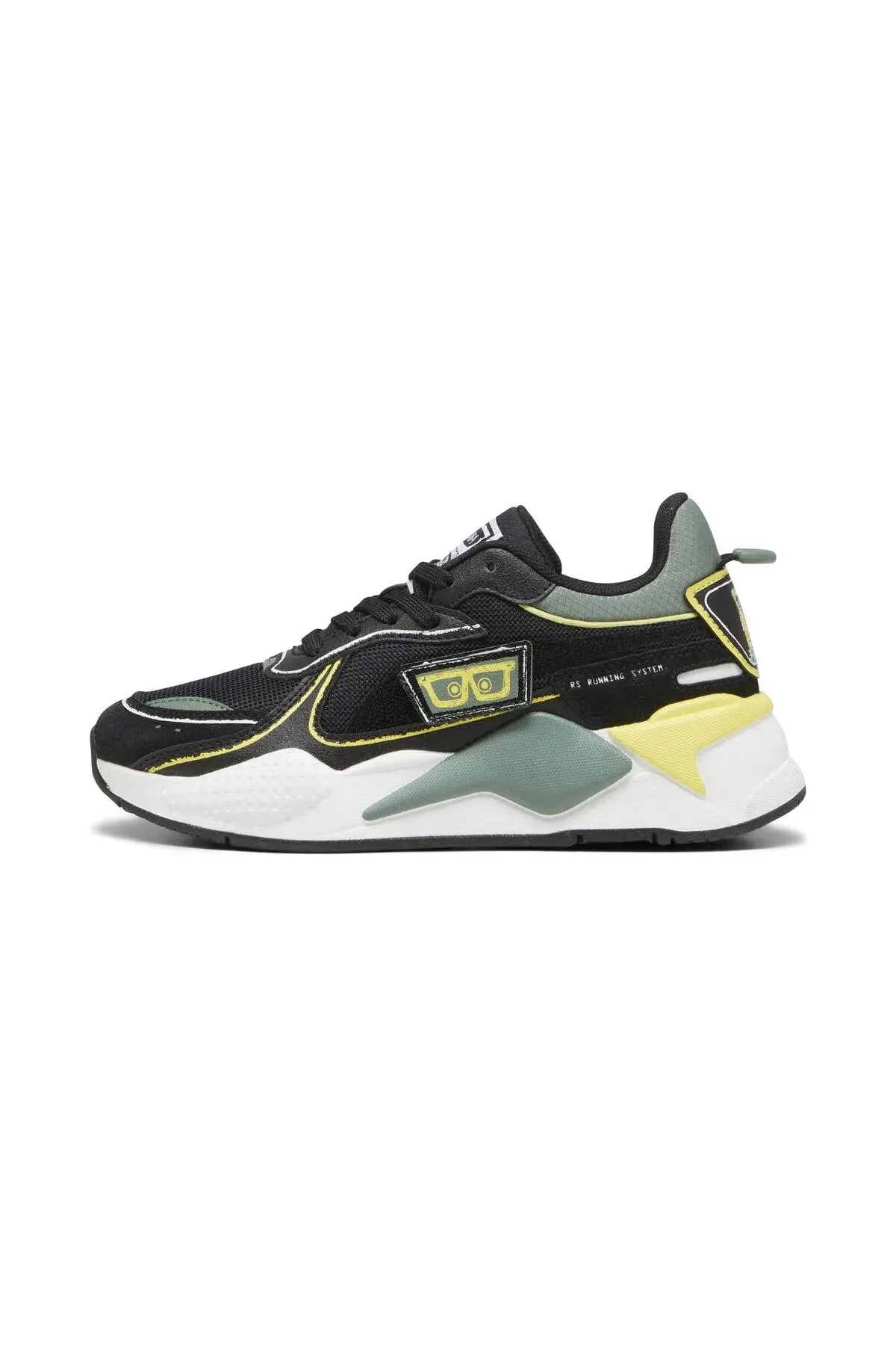 Puma RS-X Spongebob Jr Siyah Kadın Günlük Spor Ayakkabı