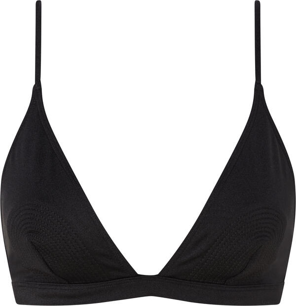 Calvin Klein TRIANGLE Kadın Siyah Bikini Üstü