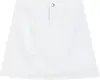 Calvin Klein MINI DENIM SKIRT, 1AA Beyaz Kadın Elbise-Etek