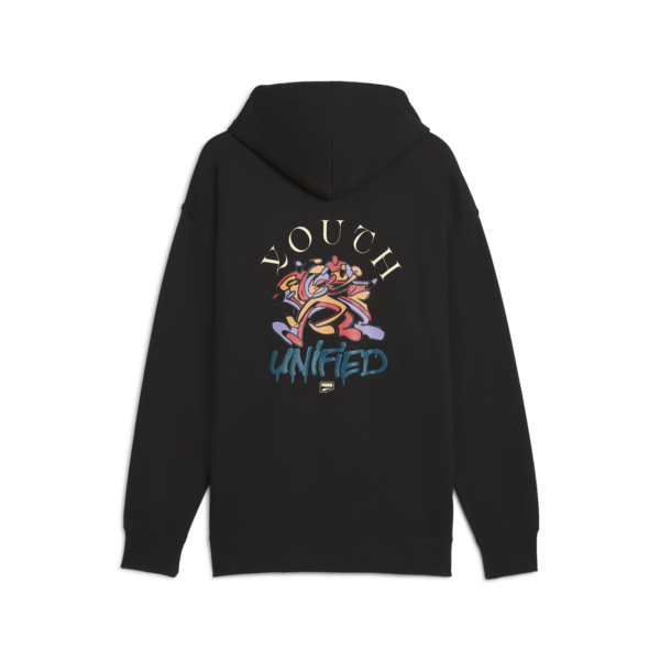 Puma DOWNTOWN Graphic Hoodie Siyah Erkek Sweatshirt