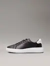 Calvin Klein LOW TOP LACE UP LTH, BEH Siyah Erkek Günlük Spor Ayakkabı