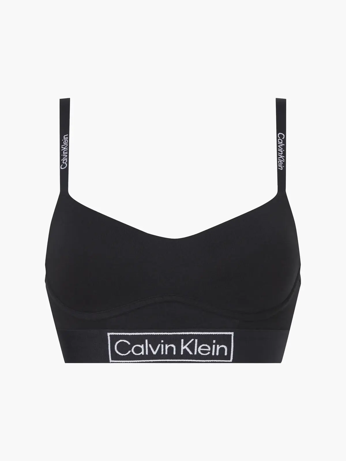 Calvin Klein LGHT LINED BRALETTE Kadın Siyah Bralet