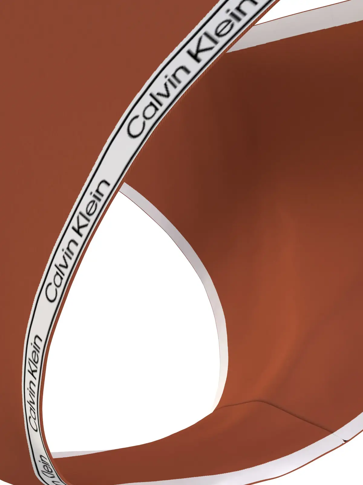 Calvin Klein HIGH LEG CHEEKY BIKI Kadın Kahverengi Bikini Altı