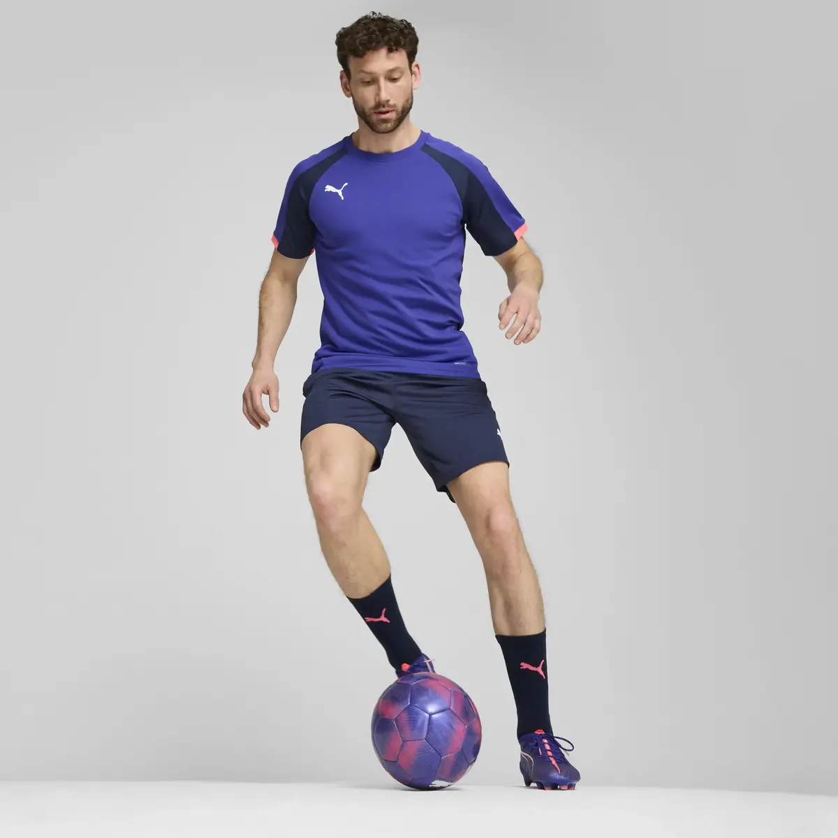 Puma IndividualLIGA Jersey Mavi Erkek Forma