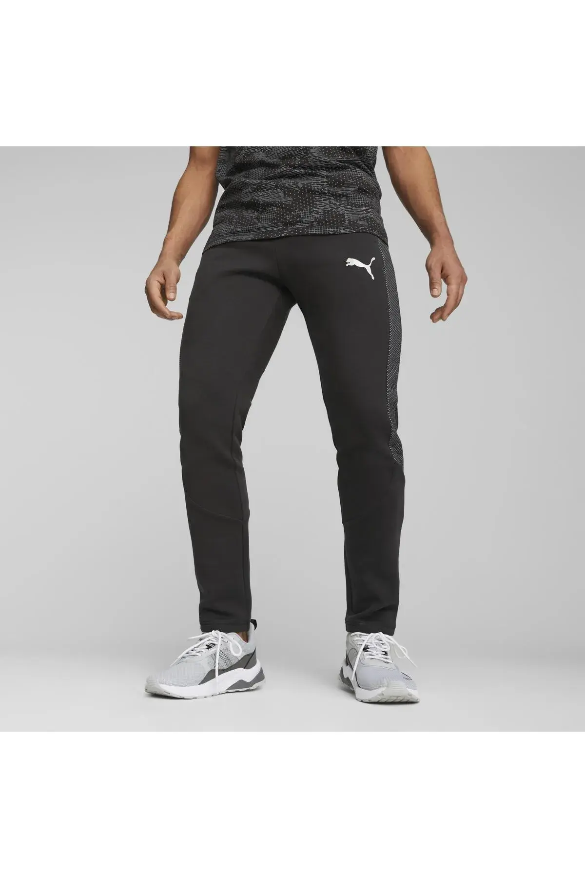 Puma EVOSTRIPE Pants DK Siyah Erkek Eşofman Altı