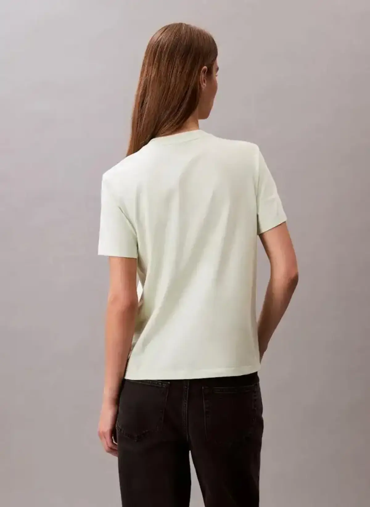Calvin Klein A- INST. LOGO CLASSIC TEE SS Yeşil Kadın Tişört Calvin Klein A- INST. LOGO CLASSIC TEE SS Yeşil Kadın Tişört
