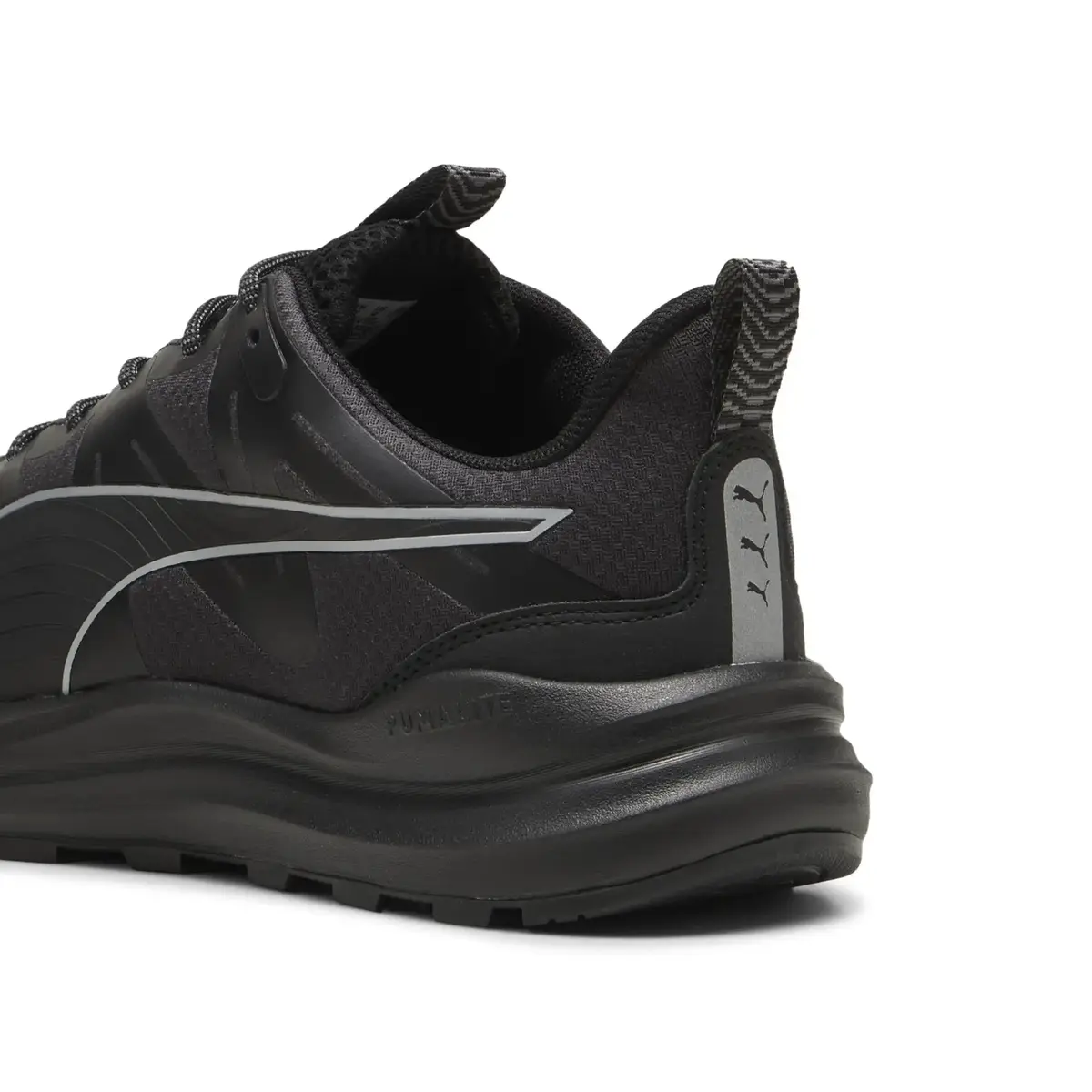 Puma Reflect Lite Trail PTX Siyah Unisex Yürüyüş ve Koşu Ayakkabısı
