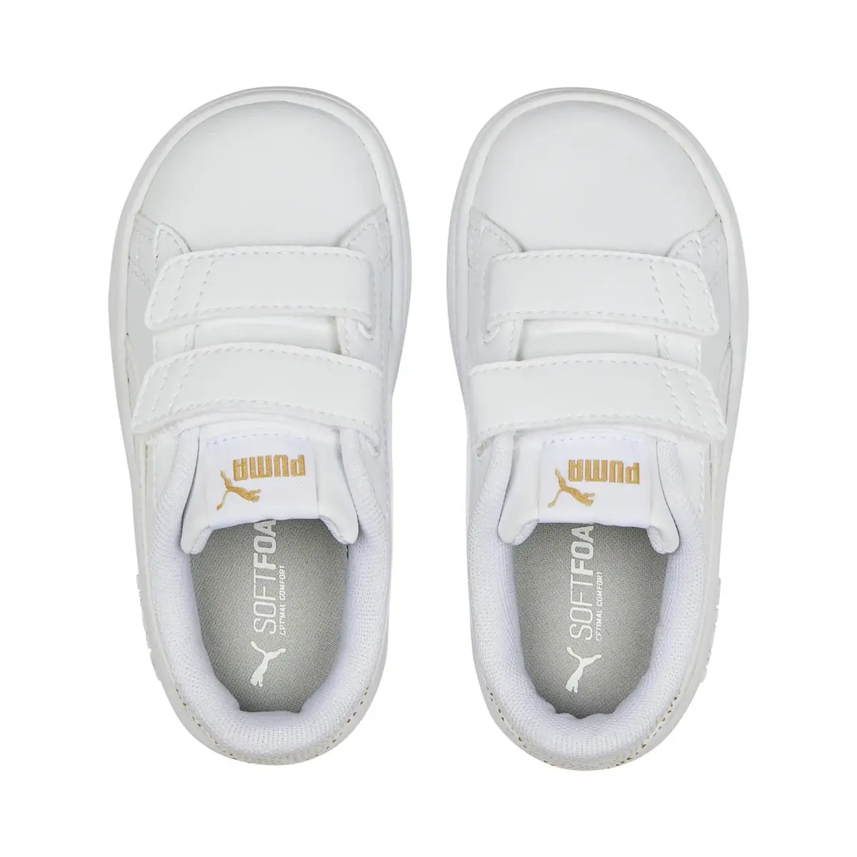 Puma Smash V2 Metallics V Inf Beyaz Kız Çocuk Günlük Spor Ayakkabı