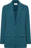 Calvin Klein TRAVEL CREPE RELAXED Kadın Yeşil Blazer