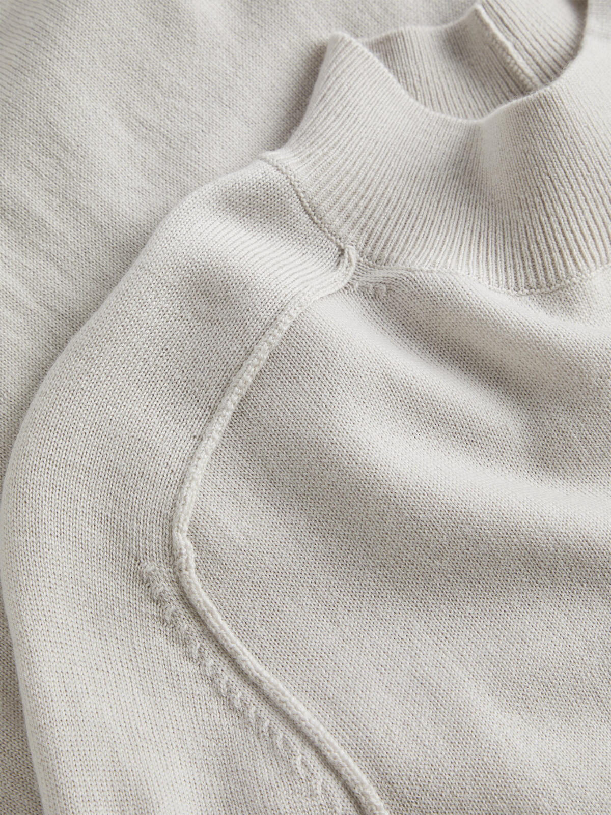 Calvin Klein EXTRA FINE WOOL 1/2 Kadın Krem Elbise