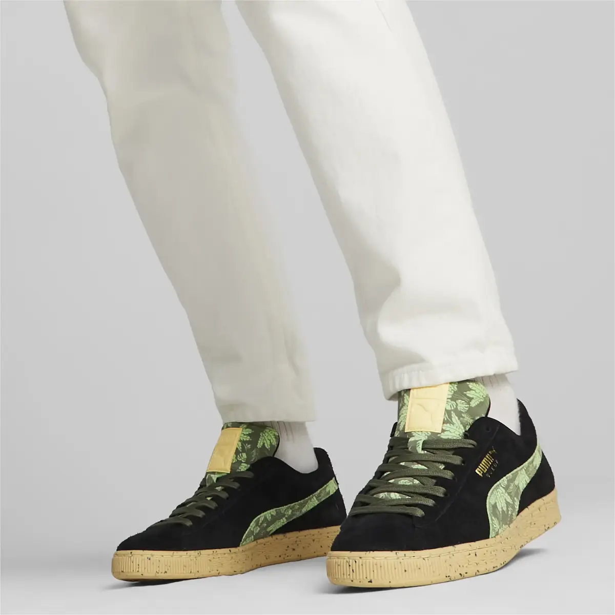 Puma Suede Gentle Jungle Siyah Erkek Günlük Spor Ayakkabı