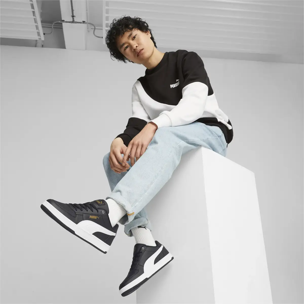 Puma Caven 2.0 Siyah Erkek Günlük Spor Ayakkabı