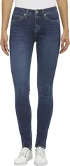 Calvin Klein CKJ 011 MID RISE SKI Kadın Mavi Kot Pantolon
