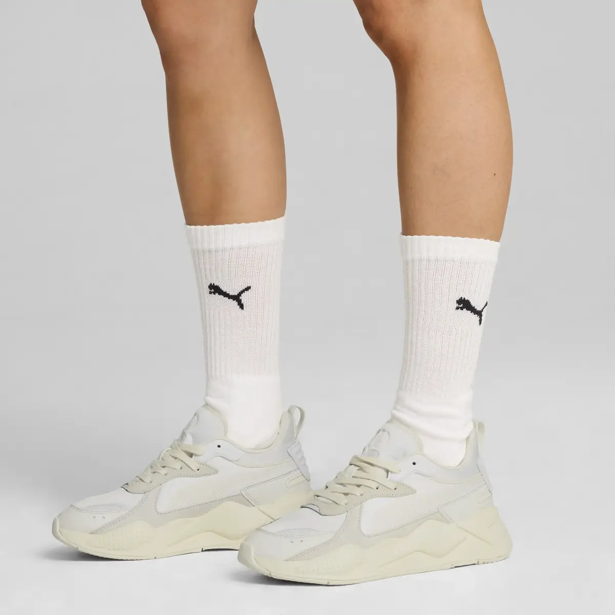 Puma RS-X WV Wns Bej Kadın Spor Ayakkabı