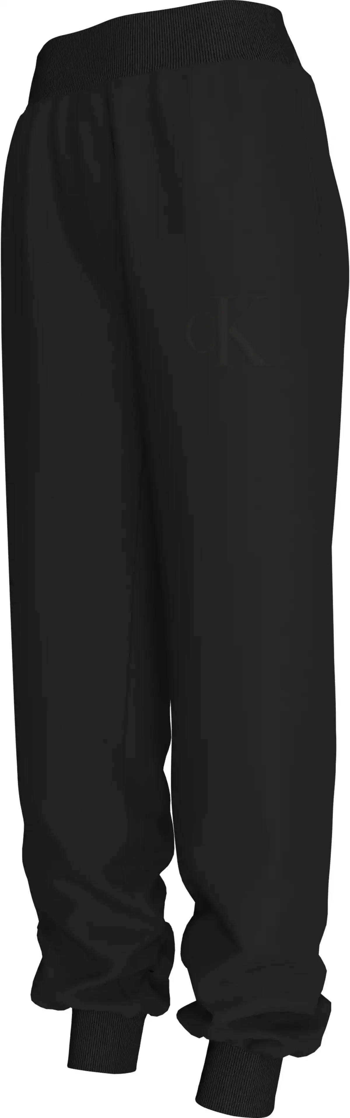 Calvin Klein RAISED EMBROIDERY CK, BEH Siyah Kadın Eşofman Altı