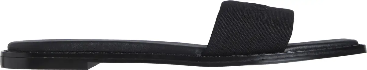 Calvin Klein FLAT SLIDE - HE, BEH Siyah Kadın Terlik