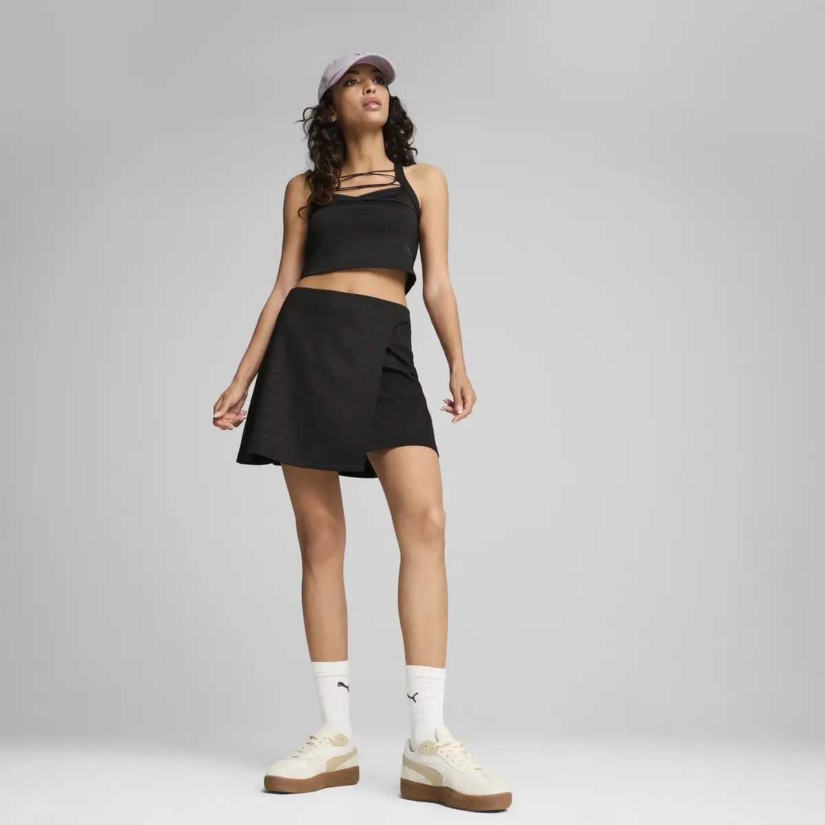 Puma DARE TO Crop Top Siyah Kadın Crop Top