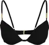 Calvin Klein PUSH UP Kadın Siyah Bikini Üstü