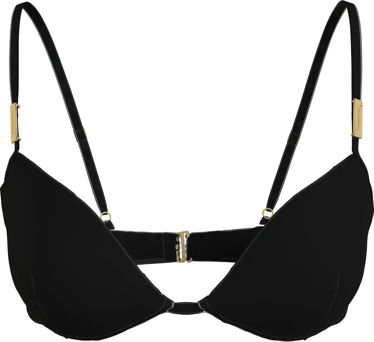 Calvin Klein PUSH UP Kadın Siyah Bikini Üstü