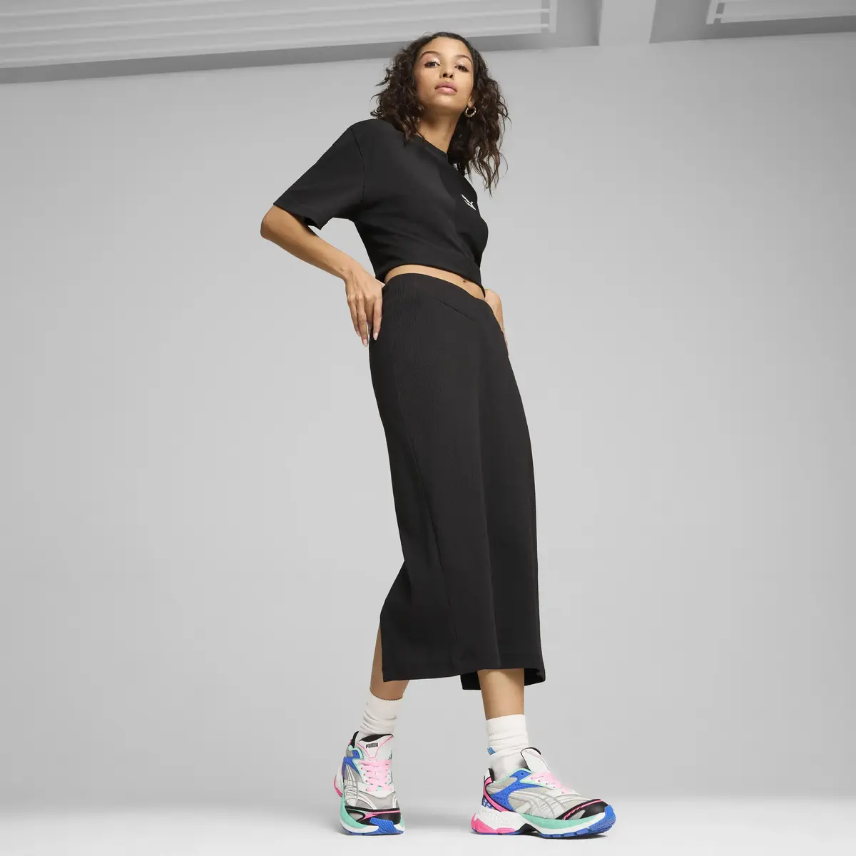 Puma VelophasisBorninthe2000s Gri Kadın Günlük Spor Ayakkabı