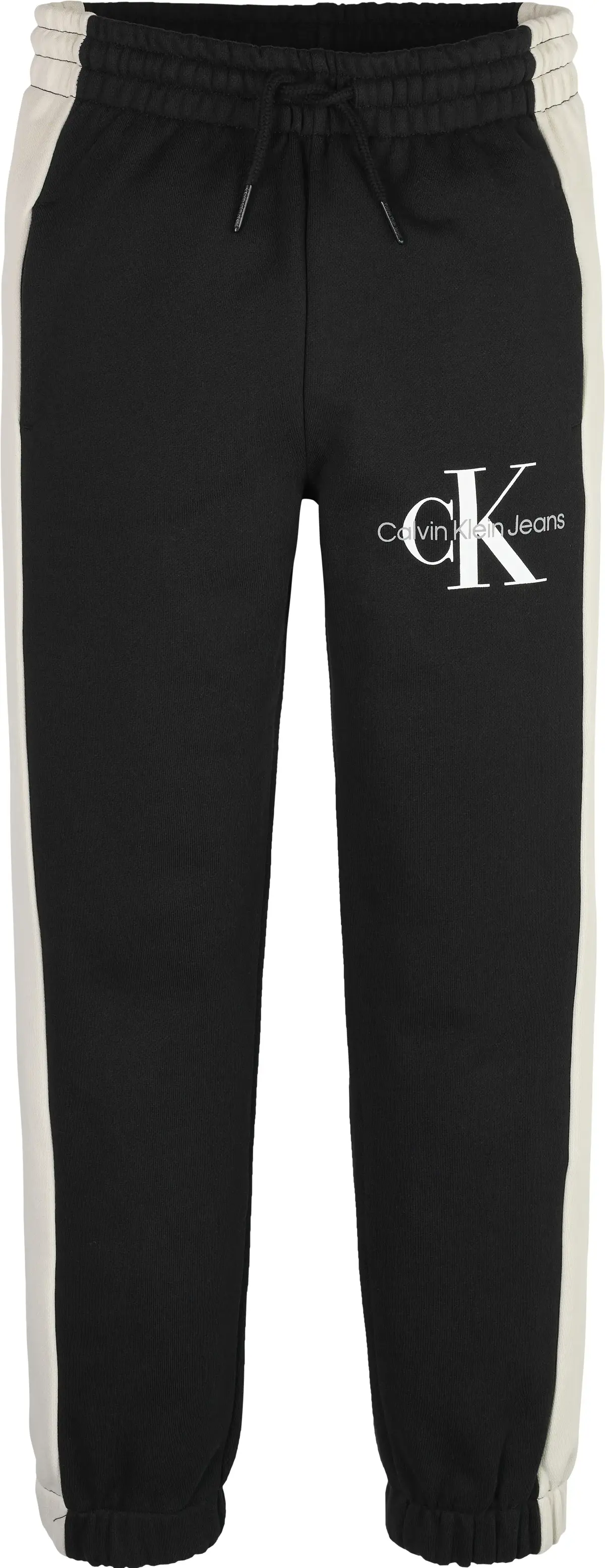 Calvin Klein CLR BLOCK MONOGRAM S Erkek Siyah Eşofman Altı