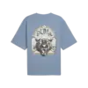 Puma GRAPHIC Tee Mavi Erkek T-Shirt & Polo