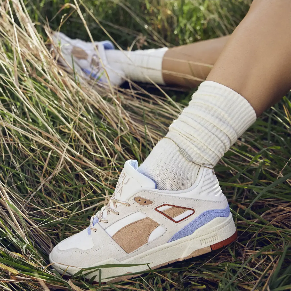 Puma Slipstream Wild Women Wns Bej Kadın Günlük Spor Ayakkabı