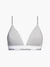 Calvin Klein LIGHTLY LINED TRIANG Kadın Gri Bralet
