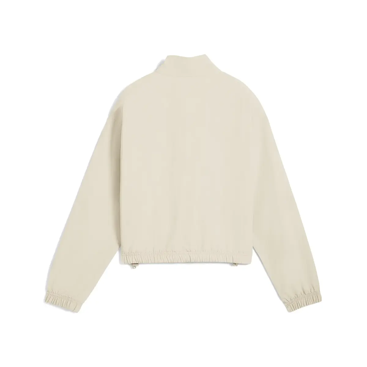 Puma HER Woven Half-Zip Crew Krem Kadın Sweatshirt