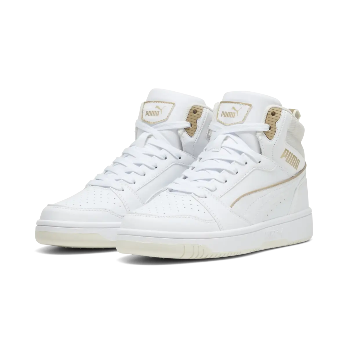 Puma Rebound v6 DayINight Beyaz Kadın Spor Ayakkabı & Sneaker