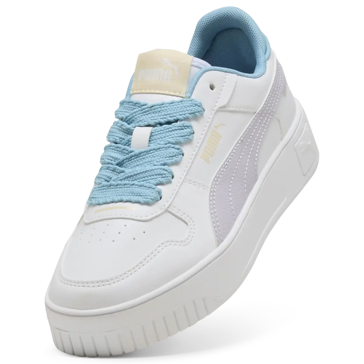Puma Carina Street Lacey 2.0 Jr Beyaz Kadın Spor Ayakkabı