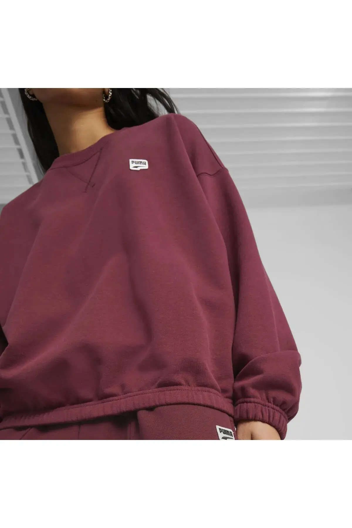 Puma DOWNTOWN Sweatpants TR Kırmızı Kadın Eşofman Altı
