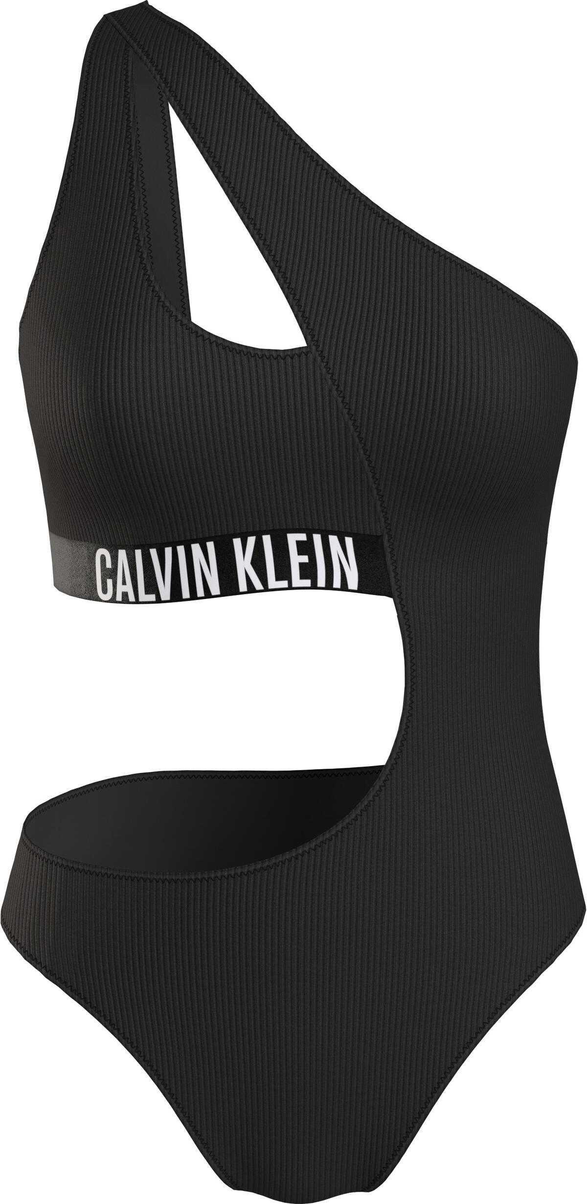 Calvin Klein CUT OUT ONE PIECE Kadın Siyah Mayo
